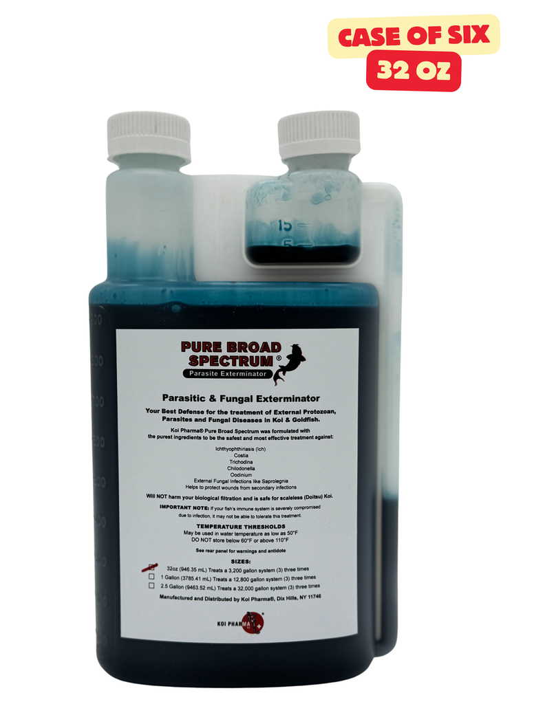 Pure Broad Spectrum Parasitic & Fungal Exterminator - Koi Fish Parasite Treatment